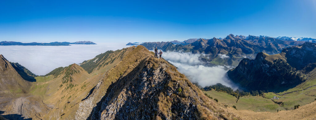 Rundwanderung Mülimäs - Arnigrat (Astelhorn Wandelen Wengenhorn) - Panorama 4