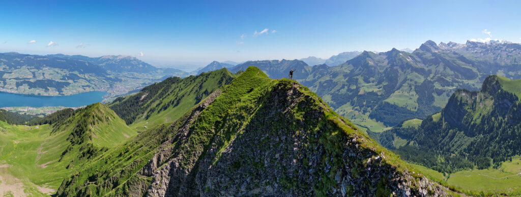 Rundwanderung Mülimäs - Arnigrat (Astelhorn Wandelen Wengenhorn) - Panorama 2