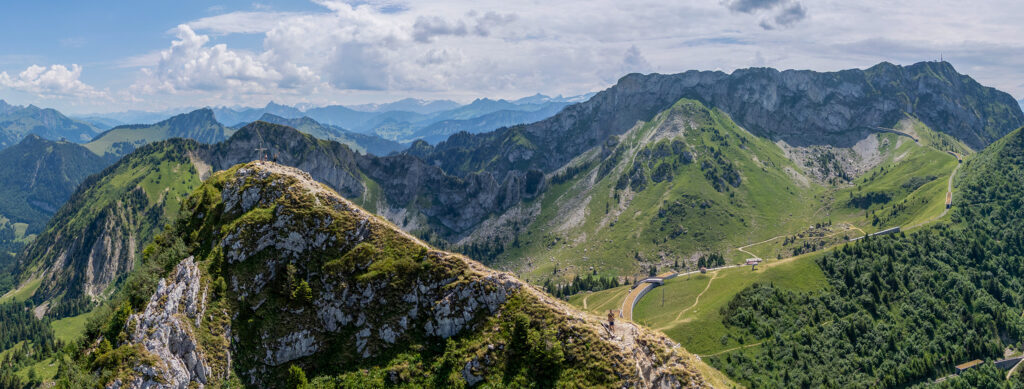 Rundwanderung Jaman - Dent de Jaman - Rochers de Naye - Panorama 4