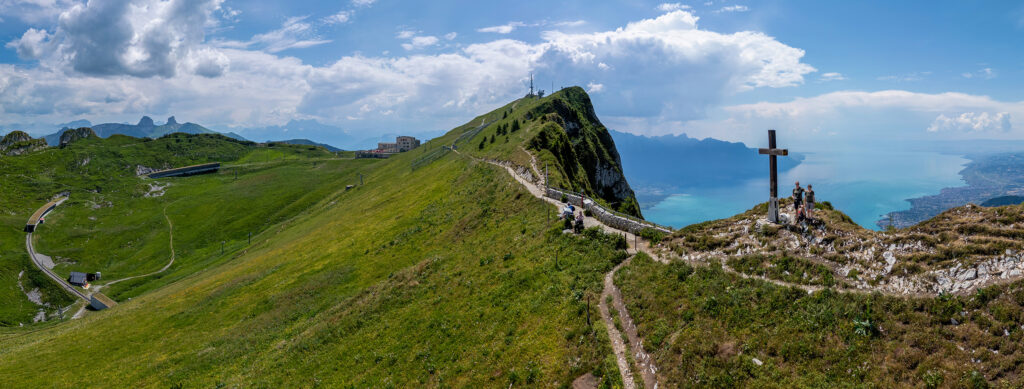 Rundwanderung Jaman - Dent de Jaman - Rochers de Naye - Panorama 2