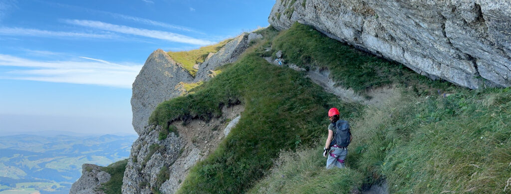 Rundwanderung Mittlerwängi -Speer - Chüemettler (Kletterweg) - Panorama 2