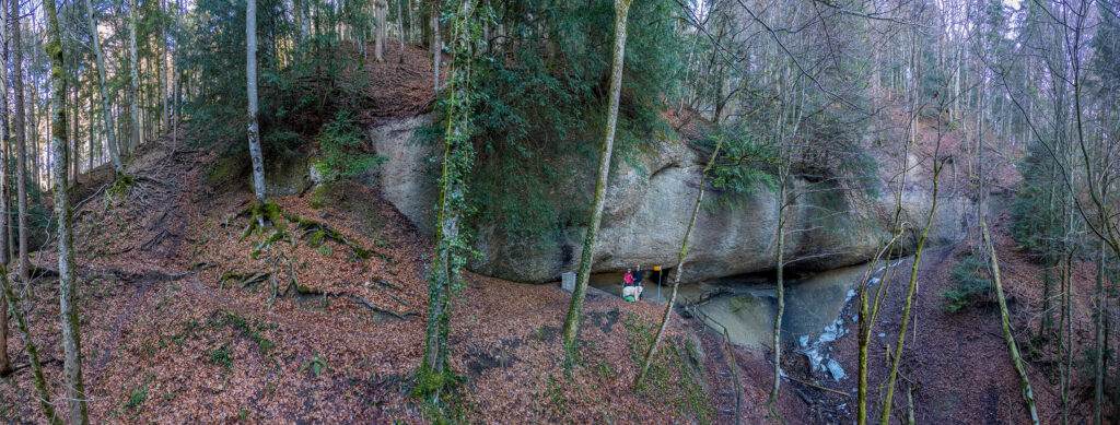 Rundwanderung Girenbad - Täuferhöhle - Allmen - Panorama 3