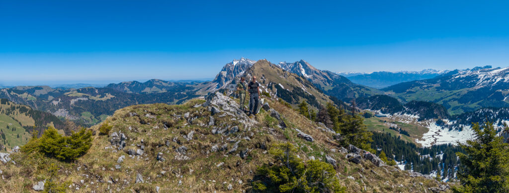 Rundwanderung Alt St. Johann - Alplispitz - Neuenalpspitz - Panorama 2