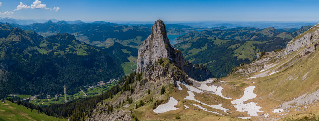 Rundwanderung Studen - Wändlispitz - Diethelm - Panorama 1