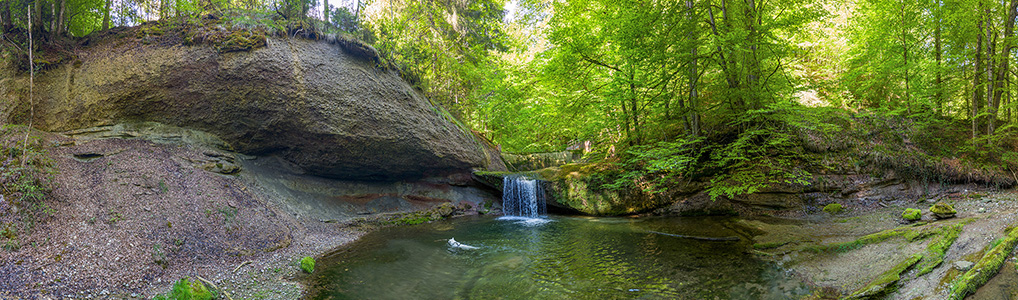 Rundwanderung Schwänberg - Wissbachtobel - Schachen
