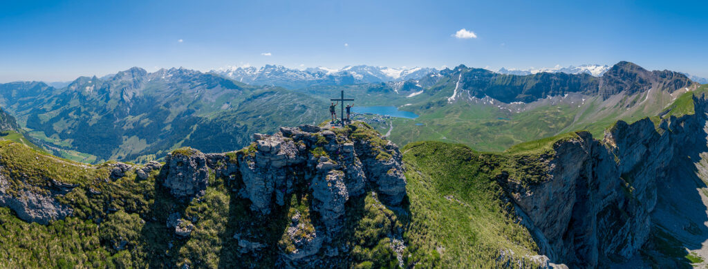 Rundwanderung Melchsee-Frutt - Brünig Haupt - Panoramma 1