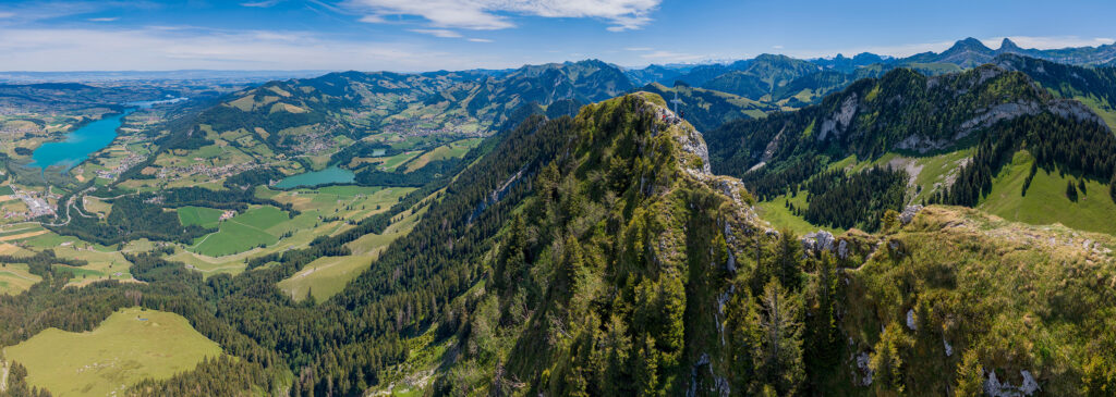 Rundwanderung Broc Chocolaterie - Dent de Broc - Panorama 4