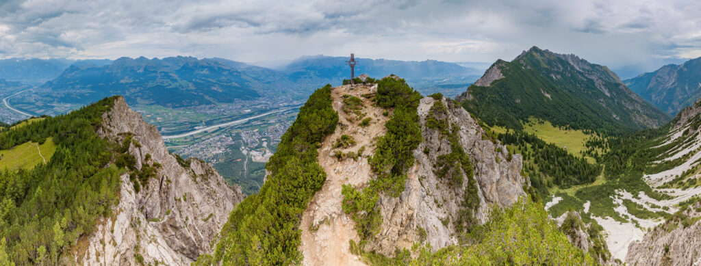 Rundwanderung Gaflei - Fürstensteig - Alpspitz - Panorama 1