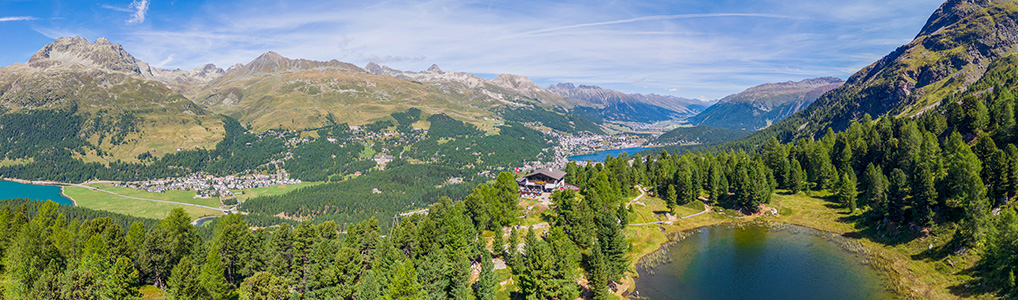 Rundwanderung St. Moritz (Champfèr) - Hahnensee